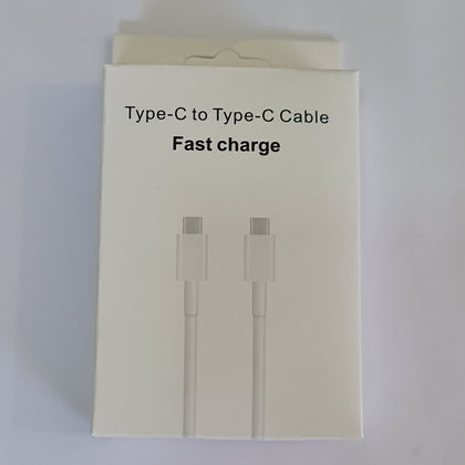 Cable USB Tipo C a Tipo C Fast Charge